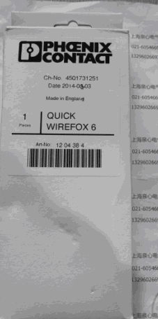 1204384 QUICK WIREFOX 6Ե