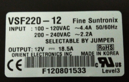 ʵԴFINE SUNTRONIX) VSF220-12