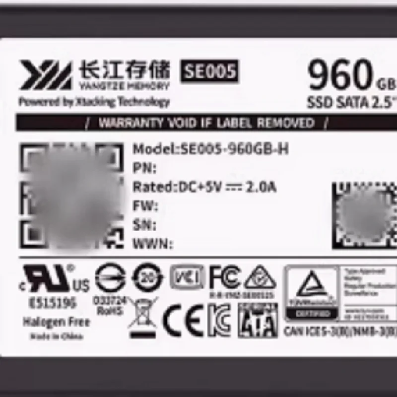 SE005-960GB-H SE005 960GB SSD SATA III  Ӳ