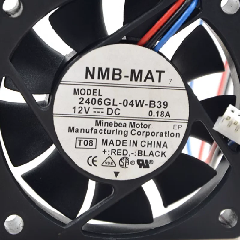 NMB-MAT7 2406GL-04W-B39 12VDC 0.18A ɢȷ