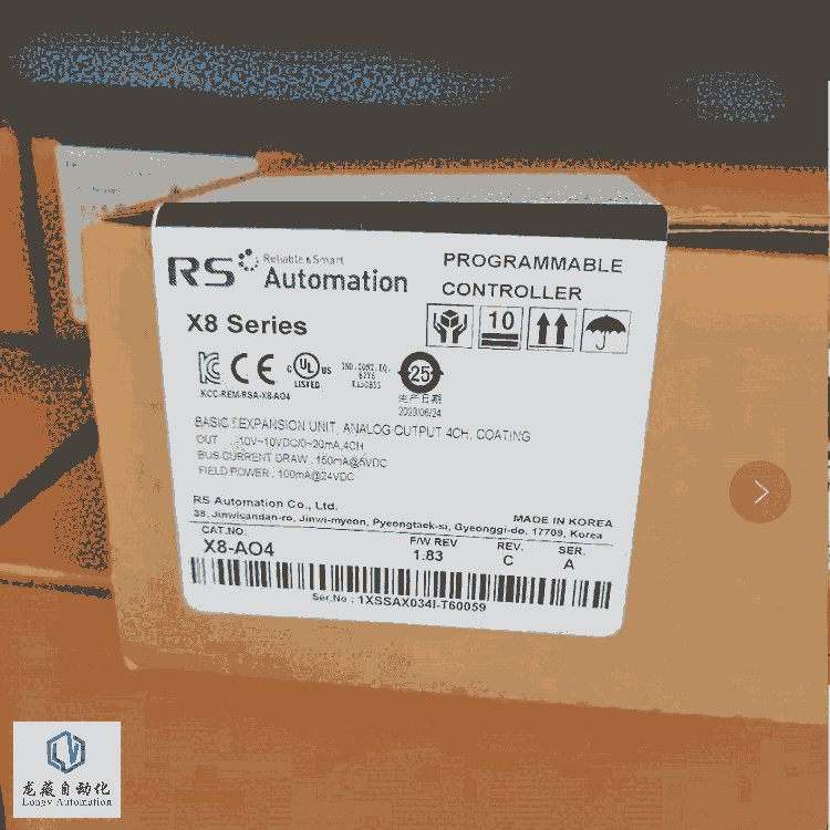X8AO4 X8-AO4RS automation PLCģ