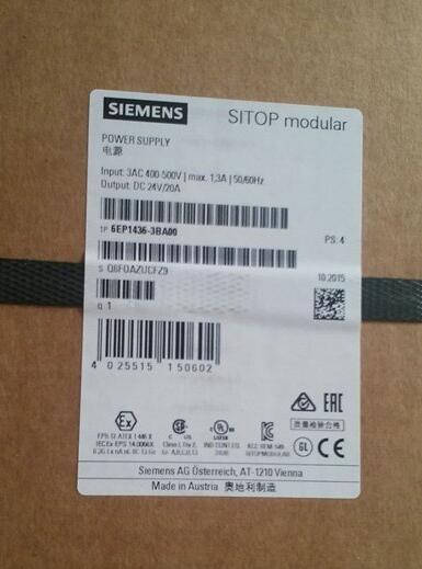 6EP1437-3BA10/SITOP PSU8200 24 V/40 A ͵