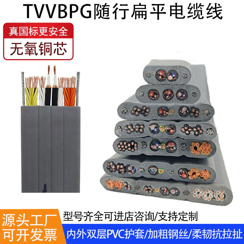 电梯电缆TVVBPG30*0.75+2*2P*0.75+2G
