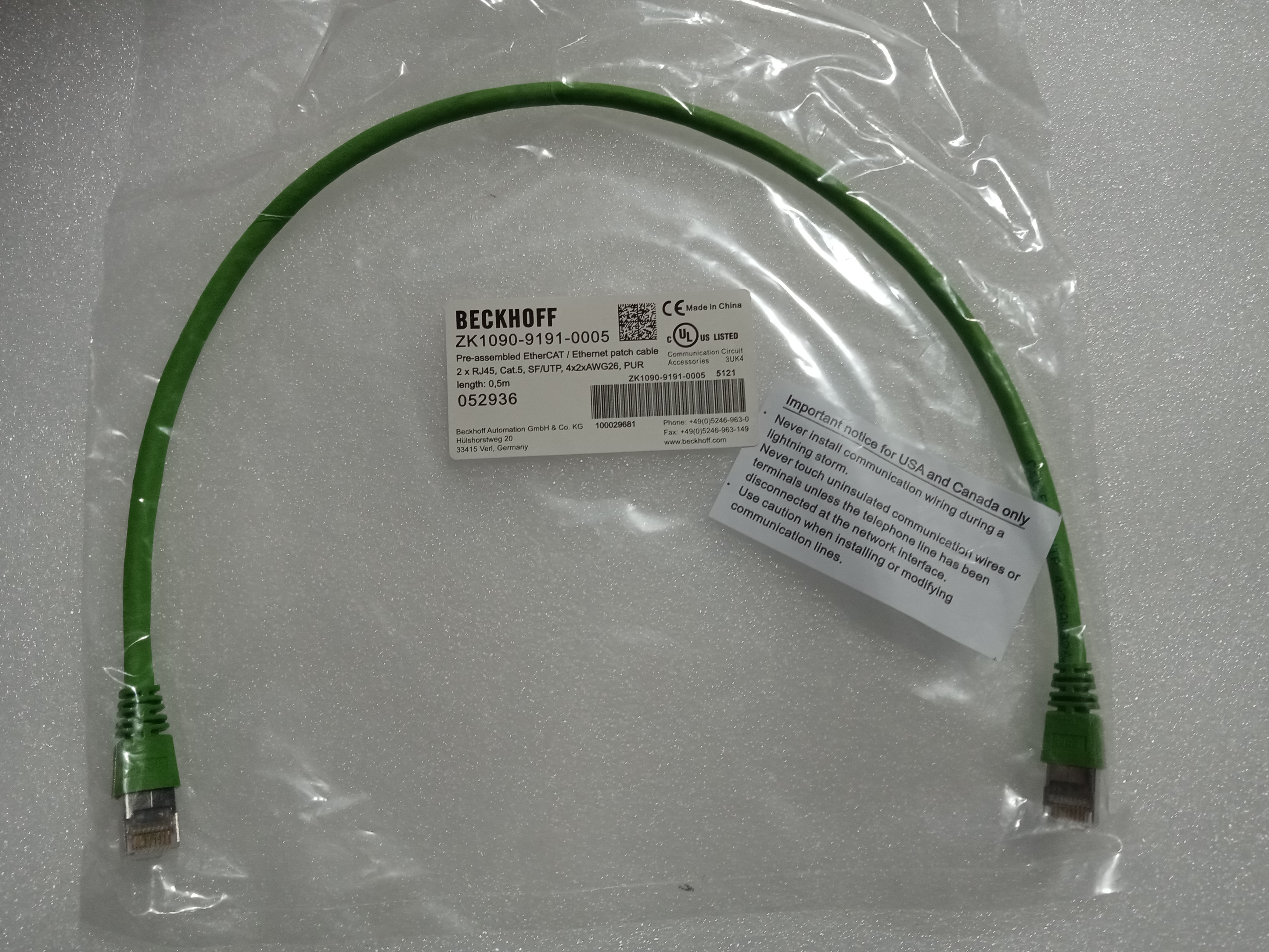 PlayBECKHOFFzk1090-9191-0050EtherCAT